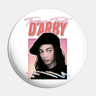 Terence Trent D'Arby //// 80s Retro FaN Art Pin