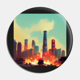 Tianjin | Comics Style Pin