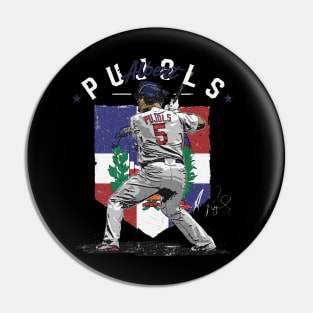 Albert Pujols St. Louis Country Flag Pin