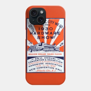 1930 Atlantic City Hardware Show Phone Case