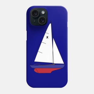 XOD Class Sailboat - (X (Class) One Design (XOD) Phone Case