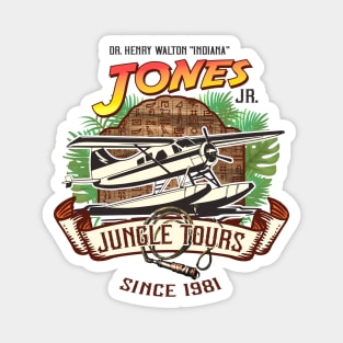 Dr. Jones Jungle Tours Magnet