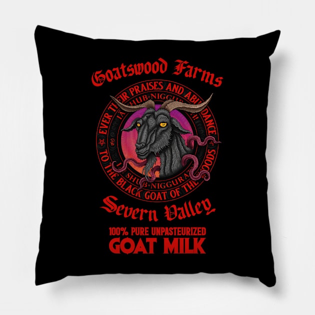 Goat Milk - Azhmodai 22 Pillow by azhmodai