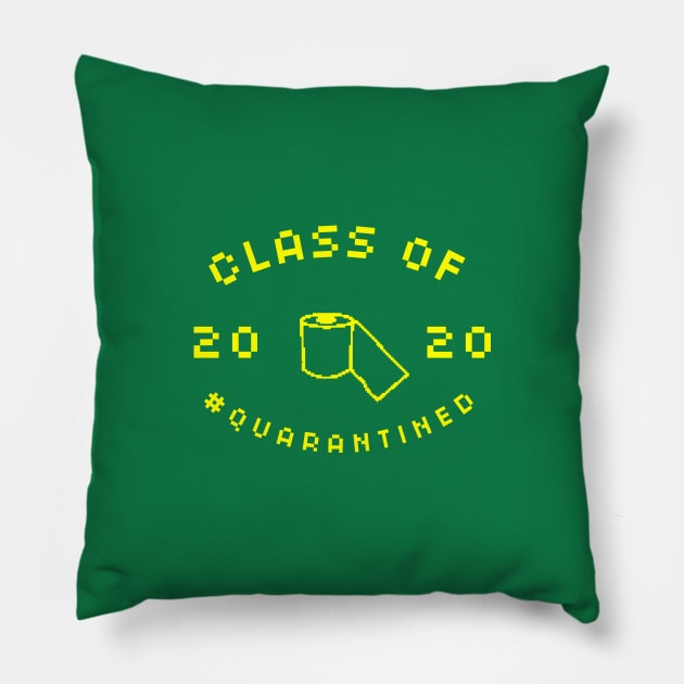 Class of 2020 - Quarantine - Graduation Pillow by Lady_Lauren_