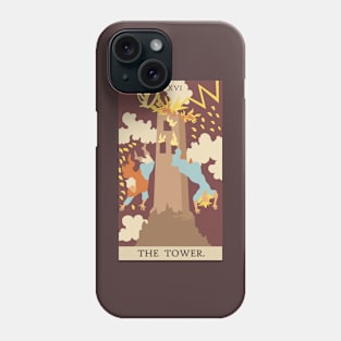 The Tower Tarot Card Phone Case