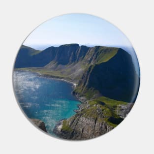 Lofoten Island / Swiss Artwork Photography Pin