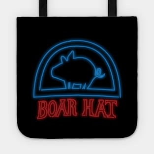 Boar Hat Neon Tote