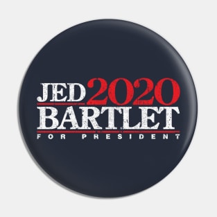 Jed Bartlet 2020 Pin