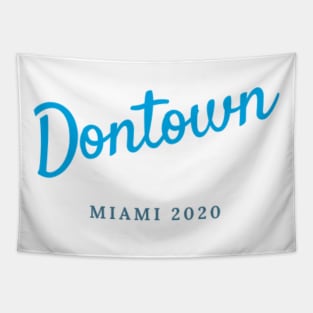 DONTOWN Miami home of the Marlins Tapestry