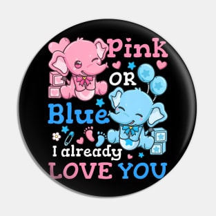 Gender Reveal Pink or Blue Pin
