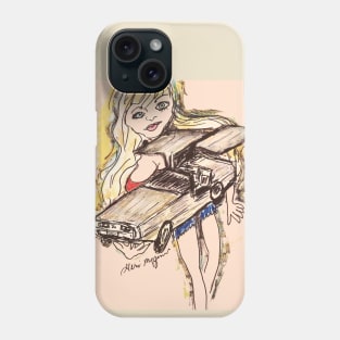 DMC DeLorean Phone Case