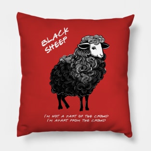 Black Sheep Pillow