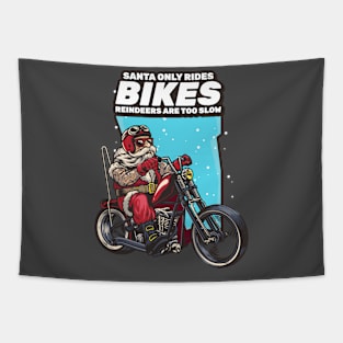 Santa Rider Tapestry