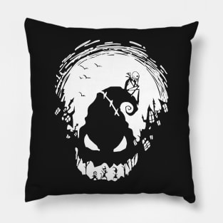 Nightmare before Christmas minimal Pillow