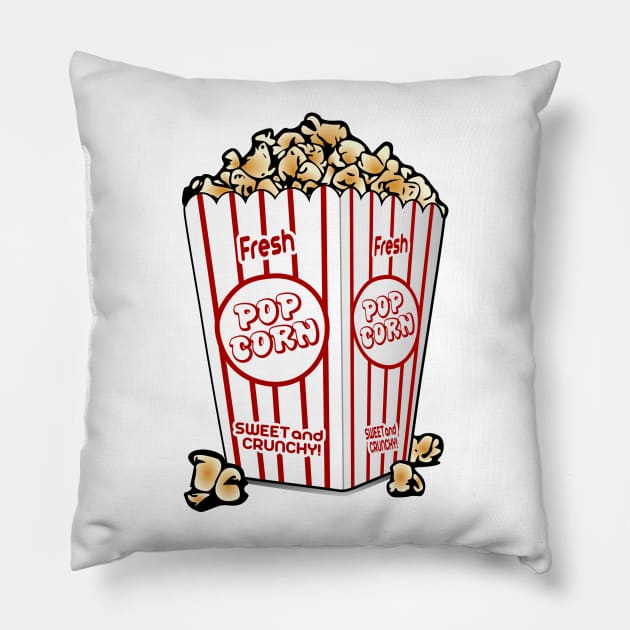 Popcorn Pillow by Moses763