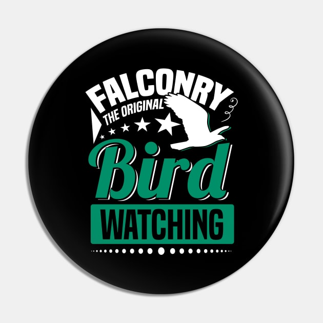 Falconry Hunting Falconer Falconry Pin by IngeniousMerch