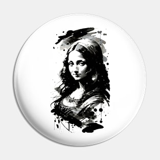 MonaLisa painting Pin