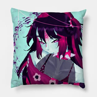 Zombie girl Pillow