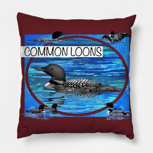 Common Loons Pillow