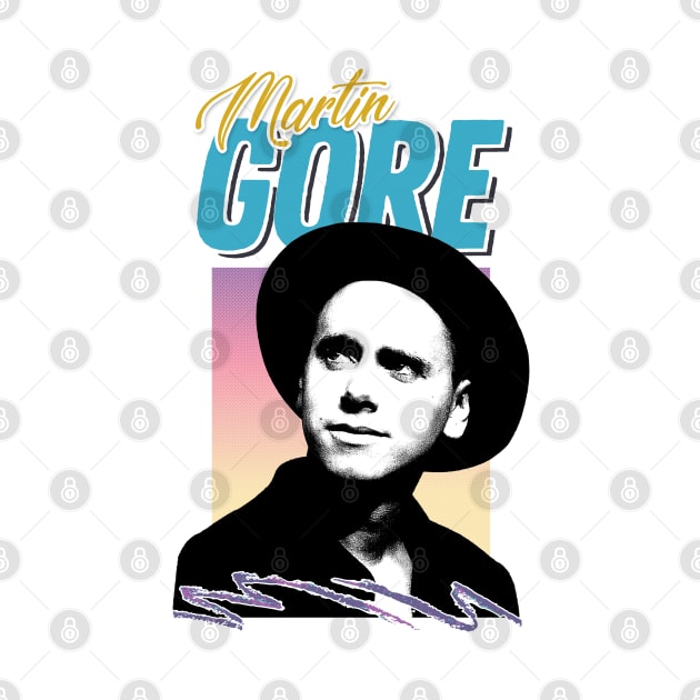 Martin L Gore // 80s Retro Fan Design by DankFutura