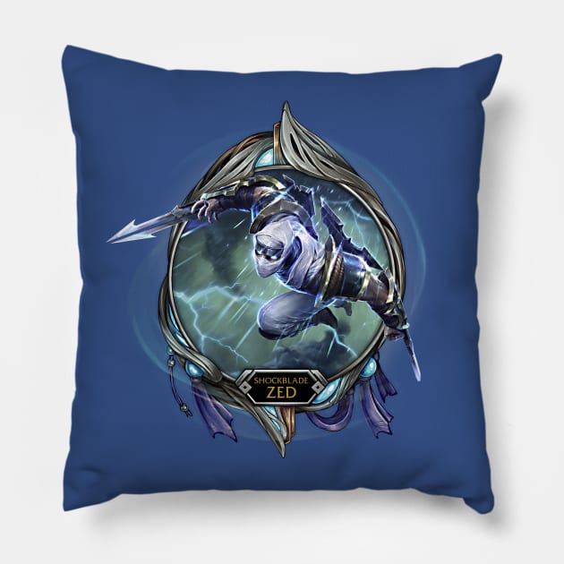 Shockblade Zed Pillow by Aefe