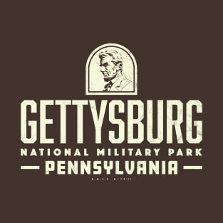 Gettysburg National Military Park (Tan) T-Shirt