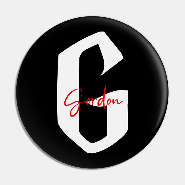 Gordon Family Name Gordon Surname Gordon First Name Gordon Last Name Gordon Last Name Pin Teepublic