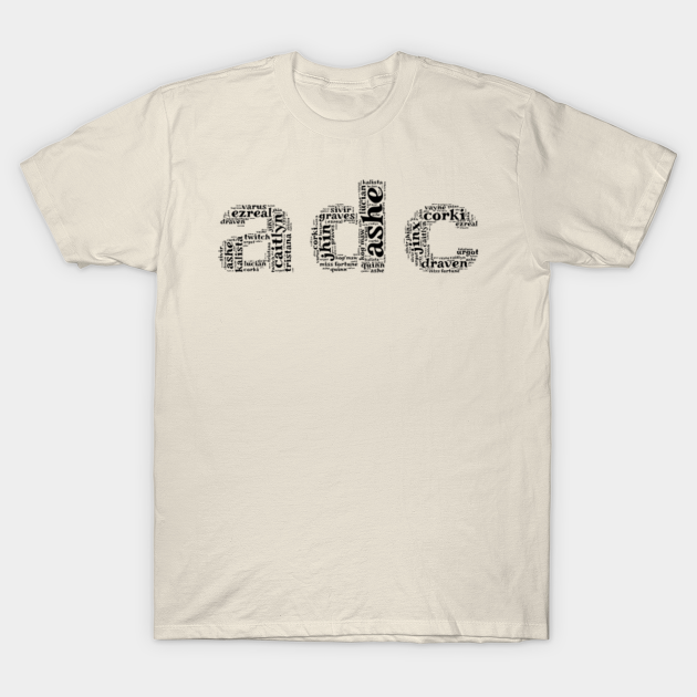 Discover Adc Typography - League Of Legends - T-Shirt