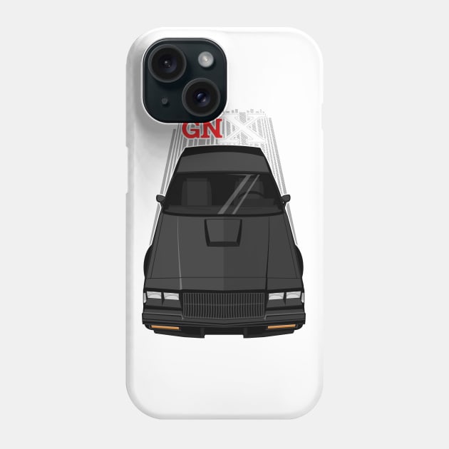 Buick Regal GNX 1987 - black Phone Case by V8social