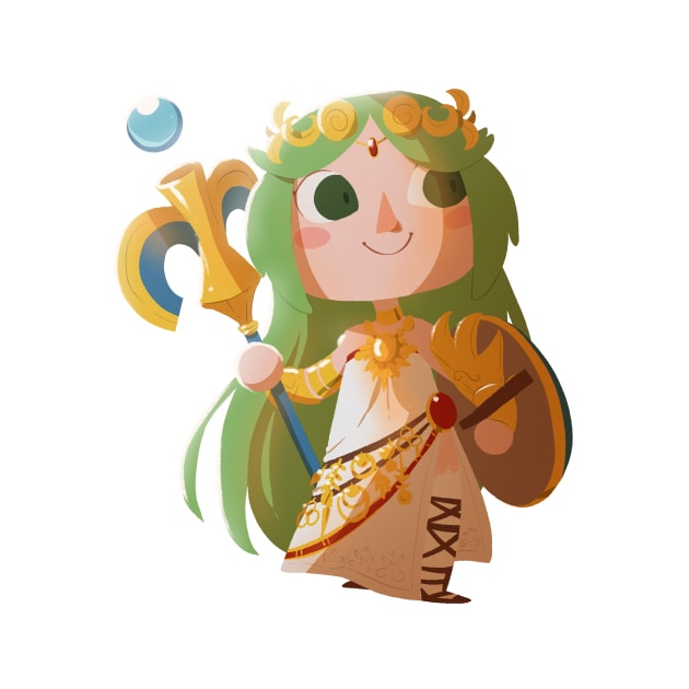 ACNH palutena by toothy.crow