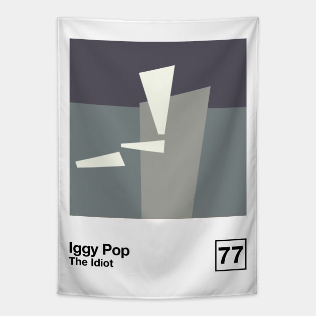 The Idiot / Minimalist Style Graphic Poster Design Tapestry by saudade