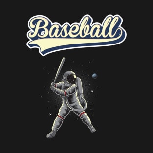 Baseball Astronaut T-Shirt