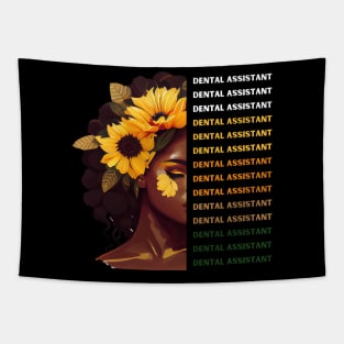 Black Dental Assistant Appreciation Week Tapestry