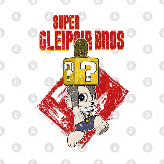 GLEIPNIR: SUPER GLEIPNIR BROS (WHITE&GRUNGE) by FunGangStore