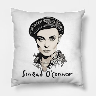 sinead o connor vector Pillow