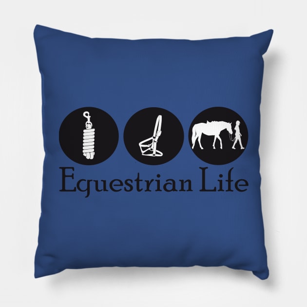 Equestrian-life Pillow by QueenDesign