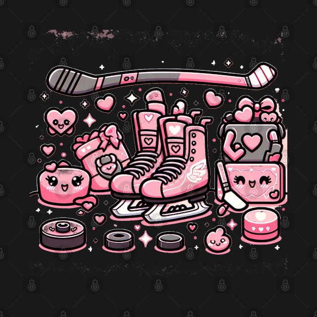 Hockey Valentine by Cun-Tees!