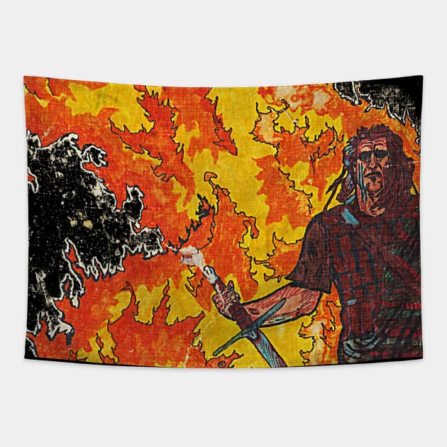 Braveheart Tapestry by BladeAvenger