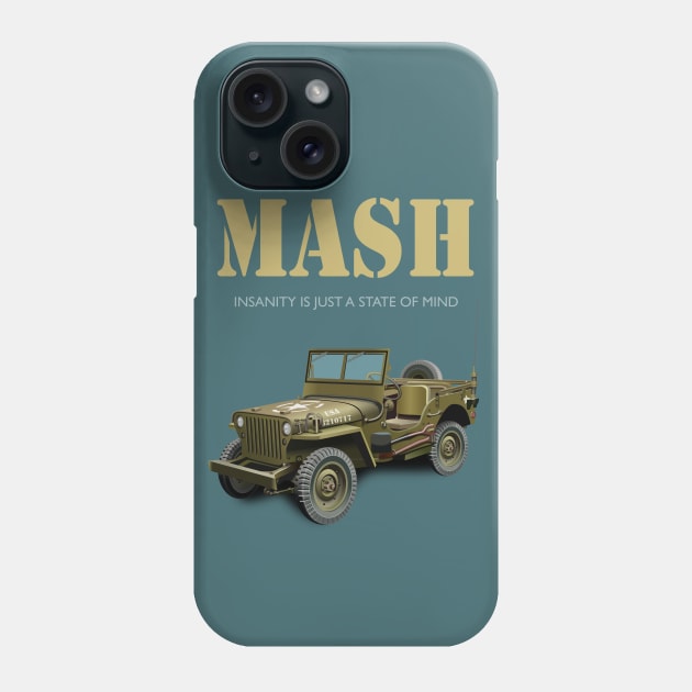 Mash TV Series poster Phone Case by MoviePosterBoy