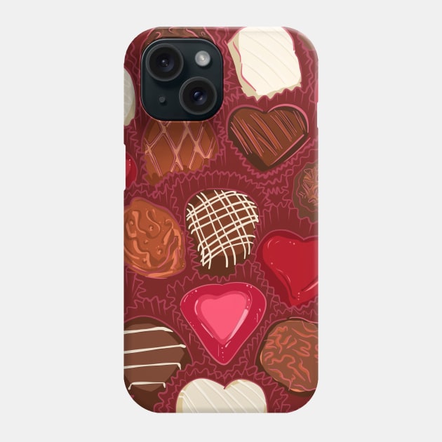 Valentine Chocolate Phone Case by Ammi