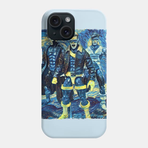 The Mutants Van Gogh Style Phone Case by todos