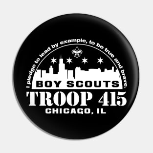 Troop 415 Chicago Pin