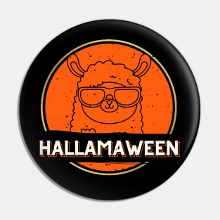 Ha-Llama-Ween Pin