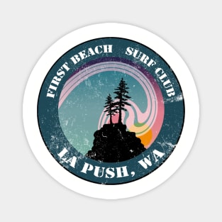 First Beach Surf Club Magnet