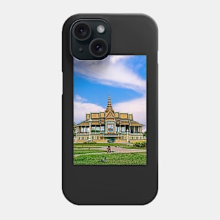 Chan Chaya Pavillion, Royal Palace, Phone Case