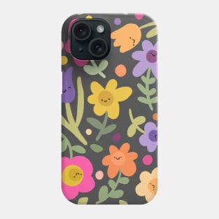 Happy flowers Phone Case