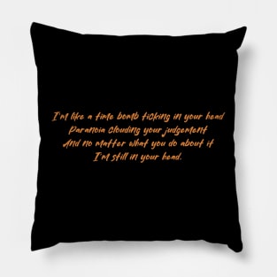 Paranoia Pillow