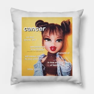 cancer bratz Pillow