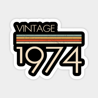 Vintage Classic 1974 Magnet