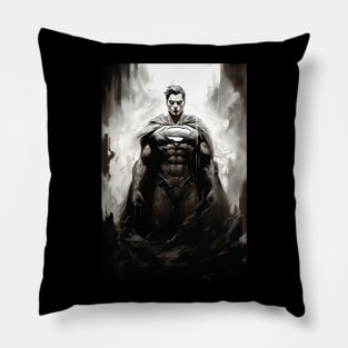 Evil Superman Pillow